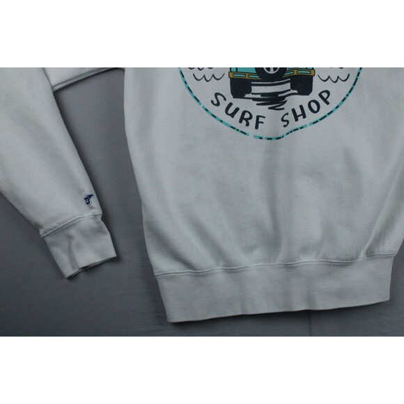 Blue 84 Nomad Surf Shop Sweater XS White Large Logo Back Sweater Surfing Beach - Picture 9 of 16